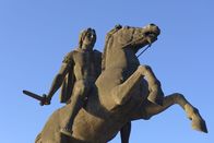 Terra X: Alexander der Große - Bis ans Ende der Welt – Alexanders Pferd Bukephalos ist Teil seines Mythos. Alexander der Große wird deshalb auf vielen Denkmälern mit diesem Pferd dargestellt.