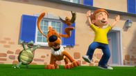 Bobby & Bill – Im Park treffen Bobby, Bill und Caro ein Rotkehlchen namens Louie, der ein toller neuer Freund ist.