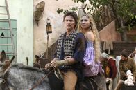 Scrubs - Die Anfänger – Zach Braff (John 'J.D.' Dorian), Sarah Chalke (Elliot Reid).