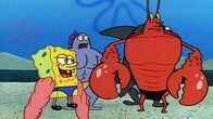 SpongeBob Schwammkopf – SpongeBob (l.), Larry the Lobster (r.)