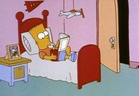 Die Simpsons – Bart will unbedingt herausbekommen, wie ein Gehirn funktioniert. Diese Art von Wissen könnte man ja auch zu untypischen Zwecken gebrauchen.