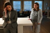 Bull – L-R: Taylor Rentzel (Mackenzie Meehan) and Kristen Kelly (Hayley Griffith)