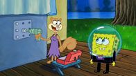 SpongeBob Schwammkopf – L-R: Sandy, SpongeBob
