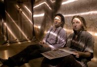 Marcel Reich-Ranicki: Mein Leben – Tosia (Katharina Schüttler) und Marcel (Matthias Schweighöfer) müssen sich im Keller verstecken.