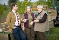 Der Winzerkönig – Stefan Fleming (Georg Plattner), Susi Stach (Elfriede Grubmüller), Hermann Scheidleder (Karl Grubmüller).