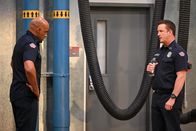 Station 19 – Robert Sullivan (Boris Kodjoe, l.); Sean Beckett (Josh Randall, r.)