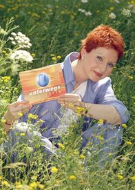 Unterwegs in Sachsen – Moderatorin Beate Werner.