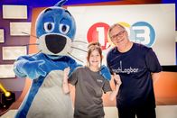 1, 2 oder 3 – Kamerakind Cara (M.) freut sich zusammen mit Piet (l.) und Elton (r.) über die gelungene Aufnahme.