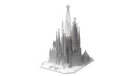 Mega-Bauwerke – Barcelona, Spain - 3D reconstruction of the towers of Sagrada Familia (Junta Consturctora Del Templo Expiatorio de la Sagrada Famili)