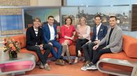 ARD-Morgenmagazin – v.l.n.r. Peter Großmann, Till Nassif, Anna Planken, Susan Link, Sven Lorig und Donald Bäcker