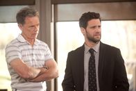 Sorry for Your Loss – L-R: Jeff (Bruce Greenwood) , Ken (Justin Bartha)