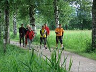 Tele-Gym – Walking-Gruppe mit Peter Schlickenrieder.