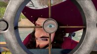 Peter Pan - Neue Abenteuer – Captain Hook hat im Visier wer und was sich seiner Jolly Roger nähert.