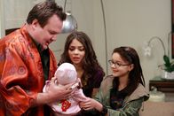 Modern Family – (v.li.) Rico Rodriguez (Manny Delgado), Sarah Hyland (Haley Dunphy), Ariel Winter (Alex Dunphy).