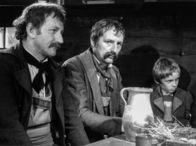 Waldheimat – v.l.n.r.: Helfried Edlinger (Franz), Günther Maria Halmer (Tritzel), Harald Gauster (Peter).