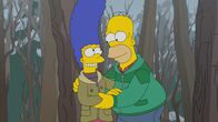 Die Simpsons – Marge (l.); Homer (r.)