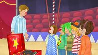 Meine Freundin Conni – Clown Fred verrät den Kindern seine Clown-Tricks.