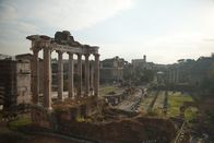 Schätze des Römischen Reichs – Das berühmte Forum Romanum im Zentrum von Rom.
