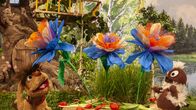 Unser Sandmännchen – Die Zauberblumen spenden Schatten.