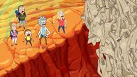 Rick and Morty – L-R: Summer, Jerry, Morty, Rick, Beth