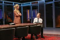Quantico – Johanna Braddy (Shelby Wyatt), Hunter Parrish (Clay Haas).