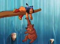 Yakari – Yakari rettet ein Bärenjunges.