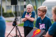 SRF Kids - Next Level – SRF Kids – Next Level Staffel 3 Folge 2 / Challenge «Eisbahn» 2024 Copyright: SRF