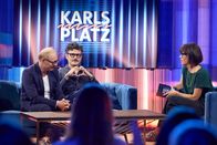 Karlsplatz – Von links: Simon Schwarz, Manuel Rubey und Eva Karl Faltermeier.