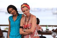 Death in Paradise – L-R: DS Florence Cassell (Joséphine Jobert), Catherine Bordey (Elizabeth Bourgine)