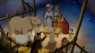 Chi Rho - Das Geheimnis – Jesus wird von den Heiligen Drei Königen beschenkt.