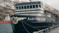 Im Angesicht des Sturms – Die Aleutian Lady, die Rick Shelford von Shelford Fisheries gehört und von ihm als Kapitän geführt wird, ist in Dutch Harbor zu sehen. (National Geographic)