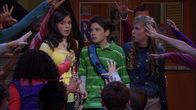 iCarly – L-R: Carly Shay (Miranda Cosgrove), Freddie Benson (Nathan Kress), Sam Puckett (Jennette McCurdy)