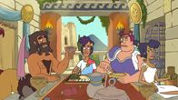 Krapopolis – v.li.: Shlub, Tyrannis, Stupendous, Deliria