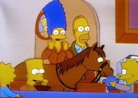 Die Simpsons – Marge (Mi.) ist entsetzt: ein Pony im Haus!