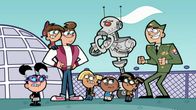 Cosmo & Wanda - Wenn Elfen helfen – L-R: Tootie, Timmy, Tommy, Chester, A.J., AJ-5000, Sanjay, Sanjay's Stepbrother