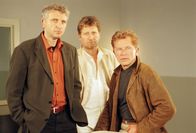 Tatort – Von links: Kriminalhauptkommissar Franz Leitmayr (Udo Wachtveitl), Kriminaloberkommissar Carlo Menzinger (Michael Fitz) und Kriminalhauptkommissar Ivo Batic (Miroslav Nemec).