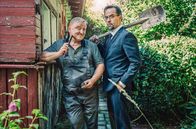 Tatort – Thiel (Axel Prahl) und Prof. Boerne (Jan Josef Liefers, r).