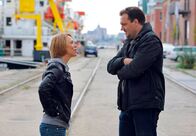 Polizeiruf 110 – v.l.: Kommissarin Katrin König (Anneke Kim Sarnau) und Kommissar Alexander Bukow (Charly Hübner)