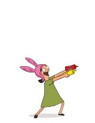 Bob's Burgers – (4. Staffel) - Louise ist die jüngste Tochter der Familie. Sie trägt immer eine pinkfarbene Mütze mit Hasenohren und macht es ihren Eltern, genauso wie ihre Geschwister, nicht immer leicht ...