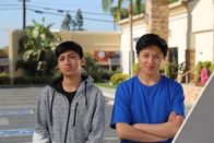 Dr. Pimple Popper – Jonathan and Christian stand outside Dr. Lee's office.