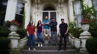 Ghost Hunters – L-R: Kris Williams, Shari DeBenedetti, Jason Hawes, Steve Gonsalves, Dave Tango