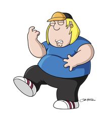 Family Guy – Chris ist das Ebenbild seines Vaters: leicht übergewichtig und von dümmlicher Gutmütigkeit.