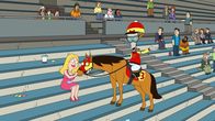 American Dad – L-R: Francine, "Well I'll Be a Son of a Bitch", Roger