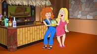 American Dad! – L-R: Connie, Francine