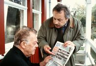 Ein Stück vom Glück – Frank Haller (Klausjürgen Wussow, li.), Jochen Below (Wolfgang Stumpf).