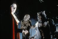 Monster Busters – v.l.n.r.) Dracula (Duncan Regehr); Mumie (Michael Reid MacKay); Werwolf (Carl Thibault)