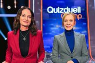 Quizduell-Olymp – Team "Kamera": Natalia Wörner (l.) und Katja Flint (r.).