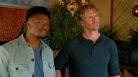 Navy CIS: L.A. – (v.li.): Caleb Castille (Special Agent Devin Roundtree), Eric Christian Olsen (Investigator Martin ‚Marty‘ Deeks).