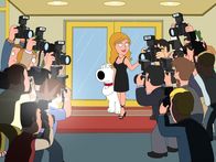 Family Guy – Brian (M.l.) ist überglücklich mit Lauren Conrad (M.r.), der attraktiven Hauptdarstellerin der Serie "The Hills" - doch das Glück währt nicht lang ...