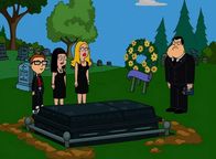 American Dad! – L-R: Steve, Hayley, Francine, Stan